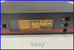 Sennheiser EW100 EM100 G3 E Wireless Microphone Radio Receiver 863Mhz Ch70 2of4