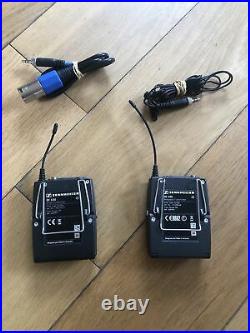 Sennheiser EW100 G3 606-648mhz GB Transmitter & Receiver Microphone Wireless Kit