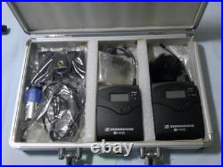 Sennheiser Ew 100 Professional Transmitter + Receiver + Case Brand New Portable