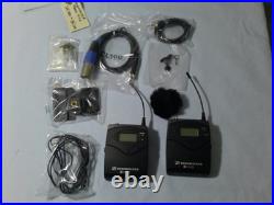 Sennheiser Ew 100 Professional Transmitter + Receiver + Case Brand New Portable