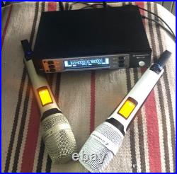 Sennheiser Ew 135 G4 Wireless Receiver, with 2 Mics