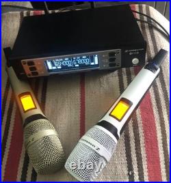 Sennheiser Ew 135 G4 Wireless Receiver, with 2 Mics