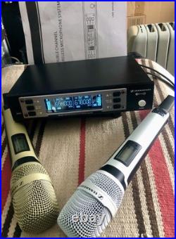 Sennheiser Ew 135 G4 Wireless Receiver, with 2 Mics