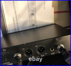 Sennheiser Ew 135 G4 Wireless Receiver, with 2 Mics