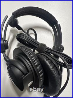 Sennheiser HMD 27 Professional Broadcast Headset with Boom Mic Tested