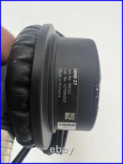Sennheiser HMD 27 Professional Broadcast Headset with Boom Mic Tested