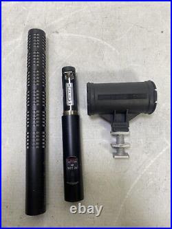 Sennheiser ME66 and K6 Module shotgun mic + beyerdynamic mic mount