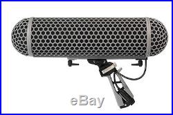 Sennheiser MKH416 Shotgun Mic With Rode Blimp Windshield Kit