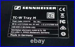Sennheiser TeamConnect Wireless Tray-M TC-W Set 559570 Used MISSING AC ADAPTER