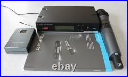 Sennheiser XS Set Wireless E835 Mic + EM10 Receiver + SK20 belt pack UK use