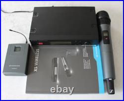 Sennheiser XS Set Wireless E835 Mic + EM10 Receiver + SK20 belt pack UK use