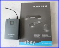 Sennheiser XS Set Wireless E835 Mic + EM10 Receiver + SK20 belt pack UK use