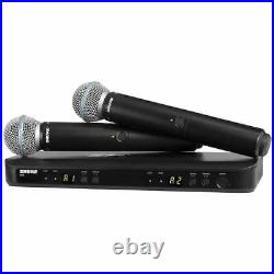 Shure BLX288/BETA58A Microphone Dual-Channel Wireless Handheld Microphone UK