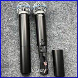 Shure BLX288/BETA58A Microphone Dual-Channel Wireless Handheld Microphone UK