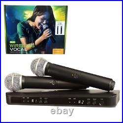 Shure BLX288/SM58-Q25 Wireless Dual Vocal System with 2PC SM58 Microphones