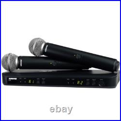 Shure BLX288/SM58-Q25 Wireless Dual Vocal System with 2PC SM58 Microphones