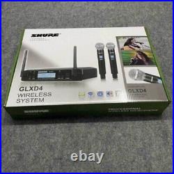 Shure GLXD4+BETA58A Professional Wireless Microphone System with 2pcs Mic 2023 UK