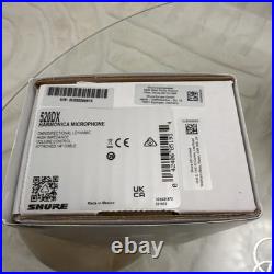 Shure Green Bullet Dynamic Harmonica Microphone 520DX with Mic Holder