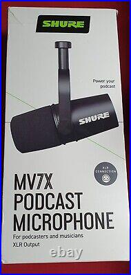 Shure MV7X Musician and Podcasting Microphone