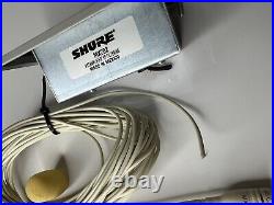 Shure MX202 Microflex Overhead Cardioid White with adapter Shure Preamplifier