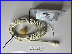 Shure MX202 Microflex Overhead Cardioid White with adapter Shure Preamplifier