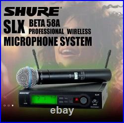 Shure SLX4 Beta 58a Wireless Microphone System