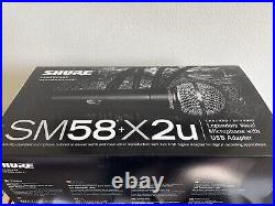 Shure SM58+X2u USB Digital Bundle (slightly used)