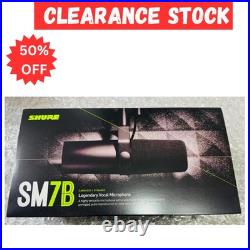 Shure SM7B Cardioid Dynamic Vocal Broadcast Microphone Sealed in box Black