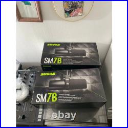 Shure SM7B Cardioid Dynamic Vocal Broadcast Microphone Sealed in box Black