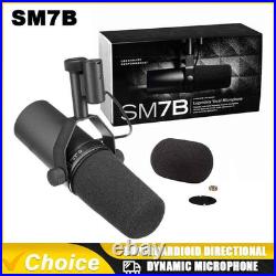 Shure SM7B Cardioid Dynamic Vocal Broadcast Microphone Sealed in box Black Stand