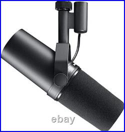 Shure SM7B Cardioid Dynamic Vocal Microphone Black Boxed