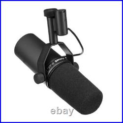 Shure SM7B Cardioid Dynamic Vocal Microphone Black Boxed