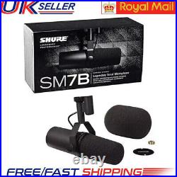 Shure SM7B Cardioid Dynamic Vocal Studio Recording Microphone UK