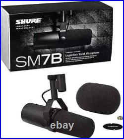 Shure SM7B Cardioid Dynamic Vocal Studio Recording Microphone UK