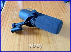 Shure SM7B Dynamic Cardioid Microphone with Windshields + Popshield