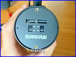 Shure SM7B Dynamic Cardioid Microphone with Windshields + Popshield