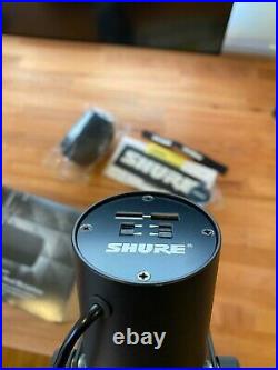 Shure SM7B Dynamic Vocal / Broadcast Microphone (+ free arm extender)