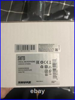 Shure SM7B Professional Cardioid Dynamic Studio Vocal Microphone SM-7B