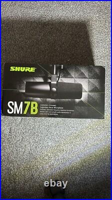 Shure SM7B Professional Cardioid Dynamic Studio Vocal Microphone SM-7B UK-STOCK