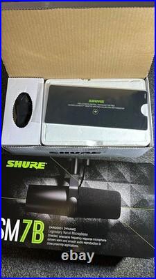 Shure SM7B Professional Cardioid Dynamic Studio Vocal Microphone SM-7B UK-STOCK