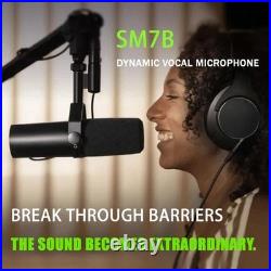 Shure SM7B Professional Cardioid Dynamic Studio Vocal Microphone SM-7B UK-STOCK