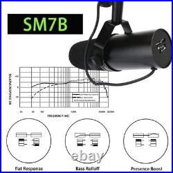 Shure SM7B Professional Cardioid Dynamic Studio Vocal Microphone SM-7B UK-STOCK