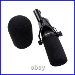 Shure SM7dB Preamp Dynamic Microphone Streaming Podcast Recording Black