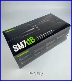 Shure SM7dB Preamp Dynamic Microphone Streaming Podcast Recording Black Shure SM7dB Preamp Dynamic Microphone Streaming Podcast Recording Black