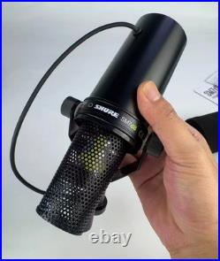 Shure SM7dB Preamp Dynamic Microphone Streaming Podcast Recording Black