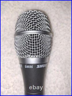 Shure SM86 Handheld Vocal Condenser MICROPHONE SM-86 SM 86 used