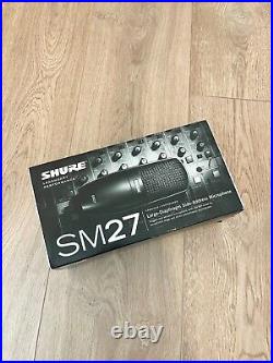 Shure Sm27 Professional Large Diaphragm Condenser Microphone
