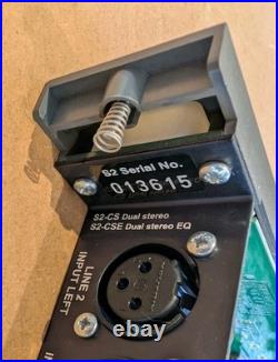 Sonifex S2 Mixer Channel S2 CS Dual Stereo #013615 -See Description