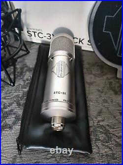 Sontronics Stc-3x Pack Condenser Microphone + Pop Shield & Accessories! Silver