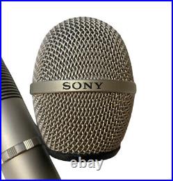 Sony ECM-23F Condenser Microphone Complete with Manual, Case Rare